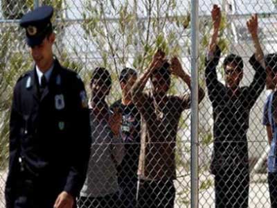 بسبب الاتفاقية الأوربية التركية لاجئ سوري عالق في سجن باليونان
