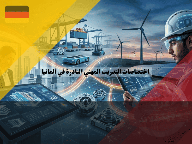 اختصاصات التدريب المهني النادرة في ألمانيا شروط القبول والأجور