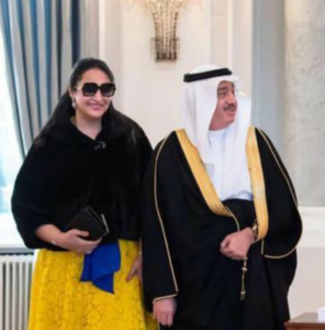السفير السعودي في ألمانيا وزوجته
