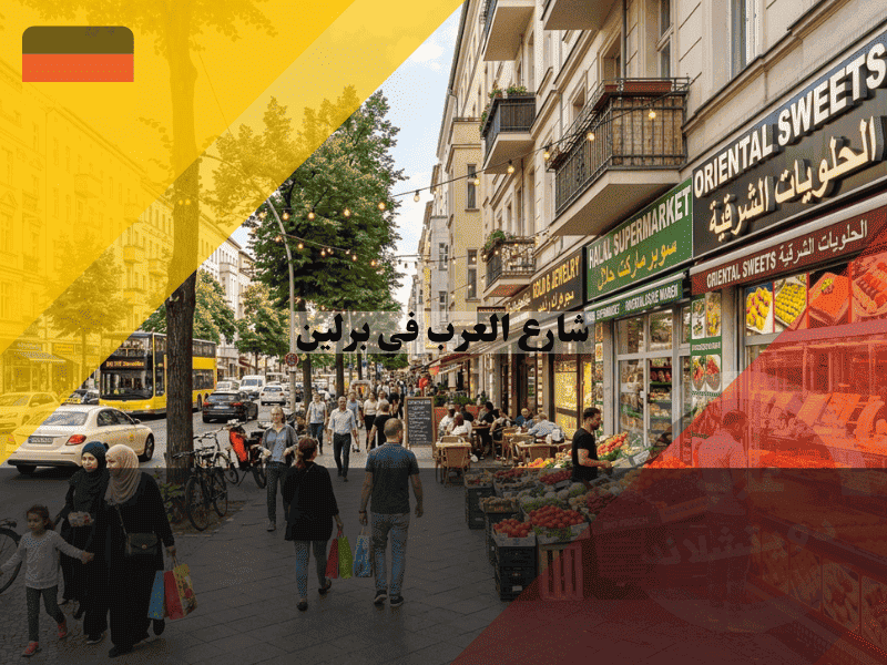 شارع العرب في برلين Sonnenallee دليل المحلات والخدمات الكامل