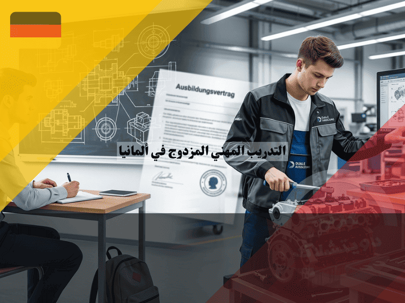 التدريب المهني المزدوج في ألمانيا كيف يقسم وقتك بين الشركة والمدرسة؟