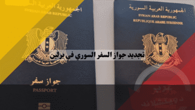 تجديد جواز السفر السوري في برلين إلكترونياً الرابط الجديد وحل مشاكل رفض الصور